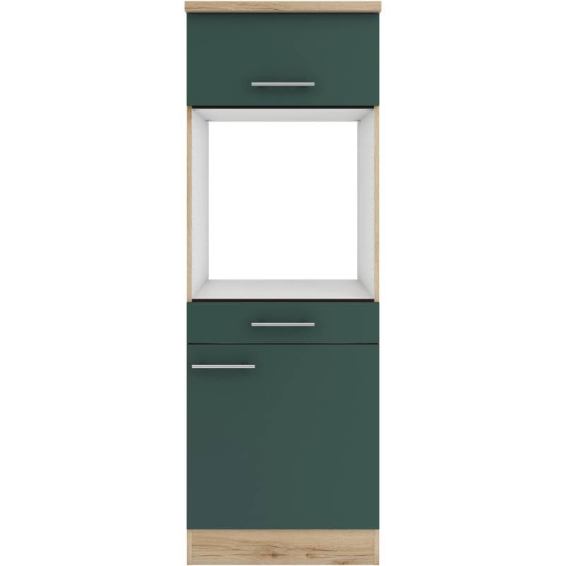 OPTIFIT Savona405 Geräteumbauschrank 60 cm Steingrün von Optifit