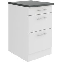 OPTIFIT Unterschrank "Bella", Breite 50 cm, 2 Auszüge, 1 Schubkasten von Optifit