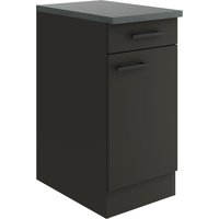 OPTIFIT Unterschrank "Palma", Breite 40 cm, mit 1 Tür und 1 Schubkasten von Optifit