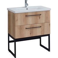 OPTIFIT Waschtisch "Yukon", Breite 80 cm, mit Keramikbecken von Optifit
