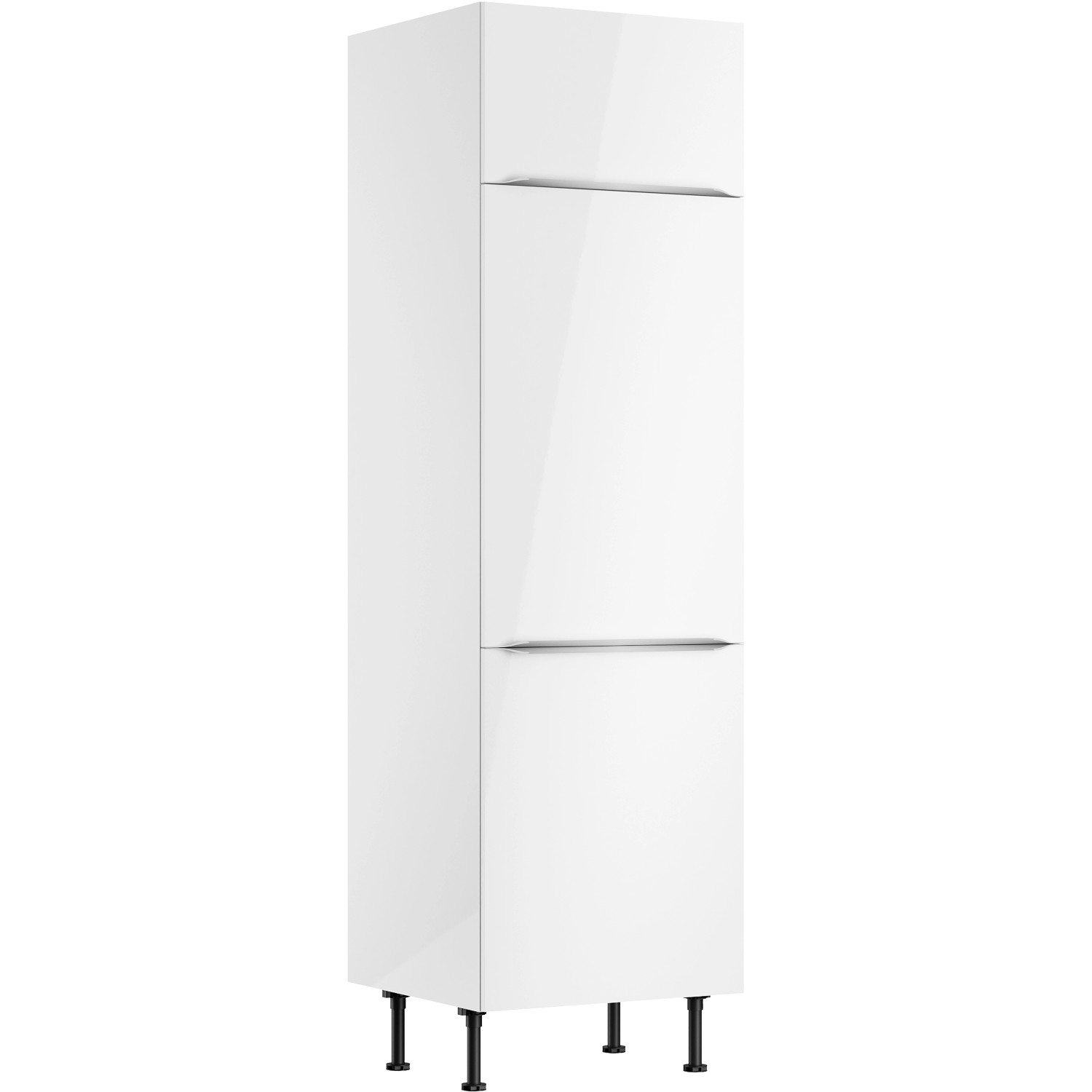 Optifit Hochschrank für Kühlschrank Arvid986 60 cm x 211,8 cm x 58,4 cm Weiß von Optifit