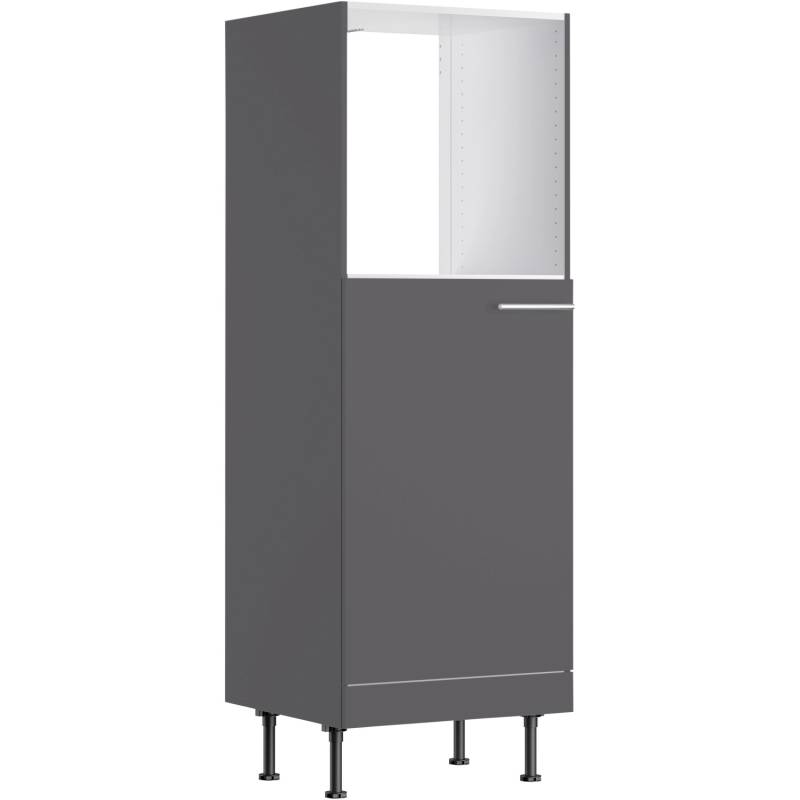 Optifit Midi-Schrank für Backofen und Kühls. Ingvar420 60 cm Anthrazit Matt von Optifit