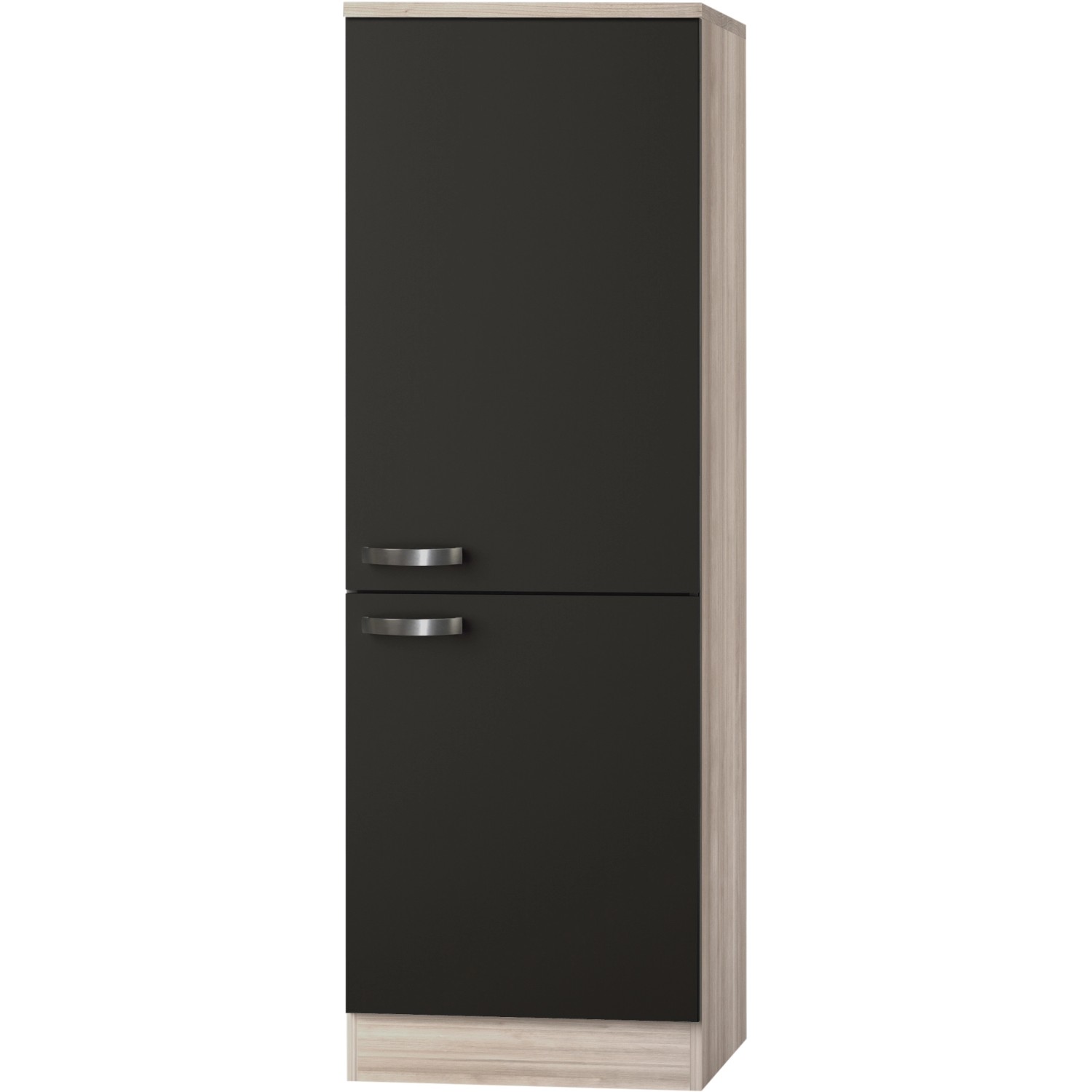 Optifit Midischrank für Kühlschrank Faro220 60 cm Anthrazit-Braun von Optifit