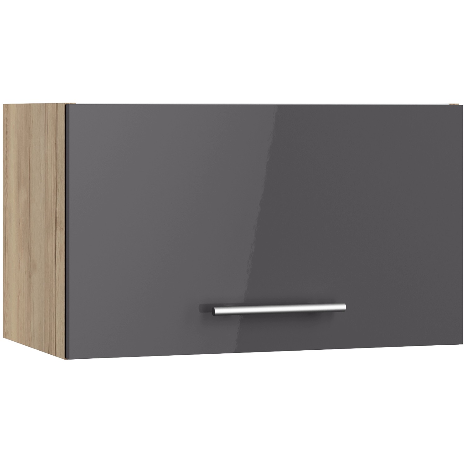 Optifit Oberschrank Jonte984 60 cm x 35,2 cm x 34,9 cm Anthrazit-Wildeiche von Optifit