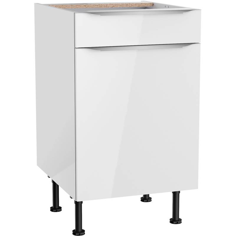 Optifit Unterschrank Arvid986 50 cm x 87 cm x 58,4 cm Weiß von Optifit