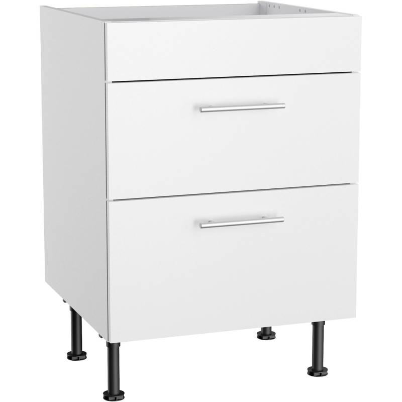 Optifit Unterschrank für Kochfeld Bengt932 60 cm x 87 cm x 58,4 cm Weiß von Optifit