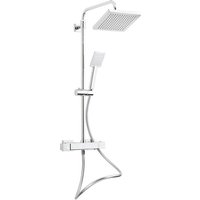 Duschsäule mit Thermostatmischer + Handbrause, Chrom ( ssth) - Optima von Optima