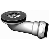 Siphon-ventil für duschwanne edelstahl-gitterrost ø 60 auslass ø 40 mm - 660466 (1-101) von Optima