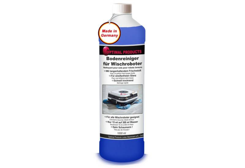 Optimal Products die bessere Lösung Bodenreiniger für Wischroboter Fussbodenreiniger (Konzentrat mit frischeduft) von Optimal Products die bessere Lösung