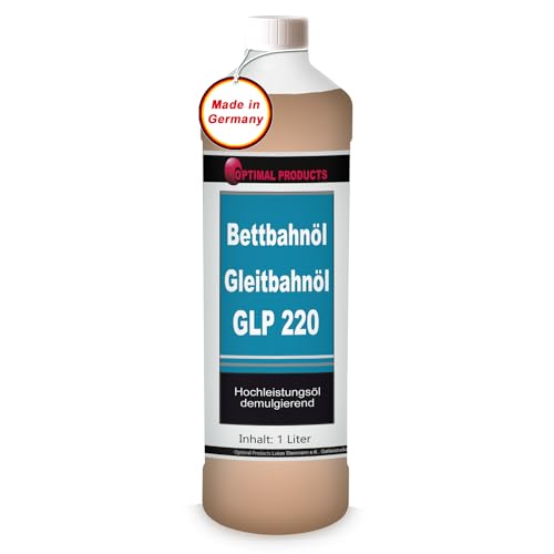 Gleitbahn Bettbahnöl Hochleistung Gleitbahnöl GLP 220/1 Liter von Optimal Products die bessere Lösung