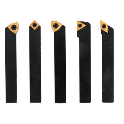 Drehmeißel Satz 10mm 5-teilig in Alu Box von Optimum