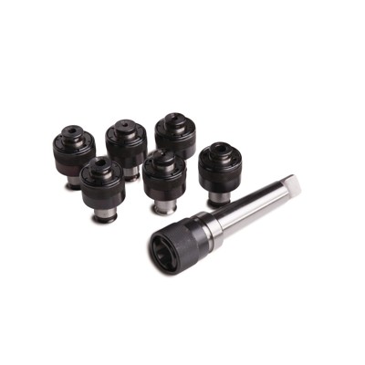 Gewindeschneidfutter MK3 - M3-M12 mit 6 Einsätzen "DIN Standard" von Optimum