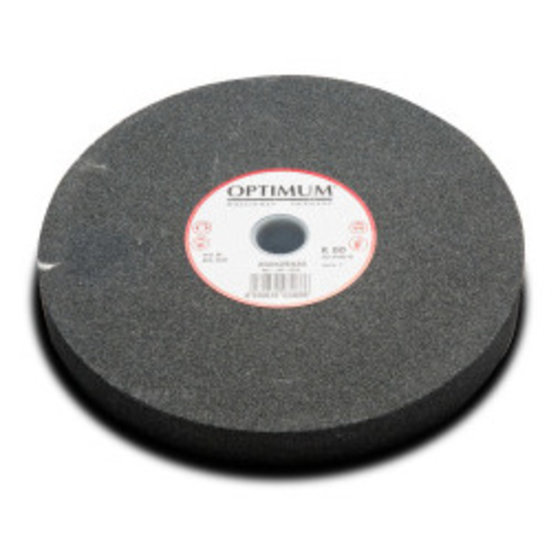 OPTIMUM® - Normalkorund-Schleifscheibe 200x25x20mm grau / K80 von Optimum