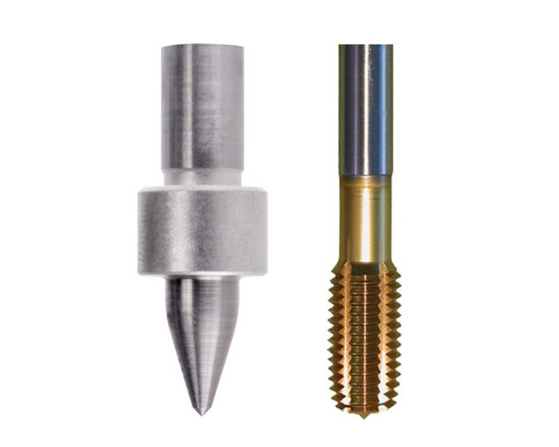 Optimum Universalbohrer Optimum 3060040 Thermobohrer + Gewindeformer Gewinde Tool-Set FORM M1 von Optimum