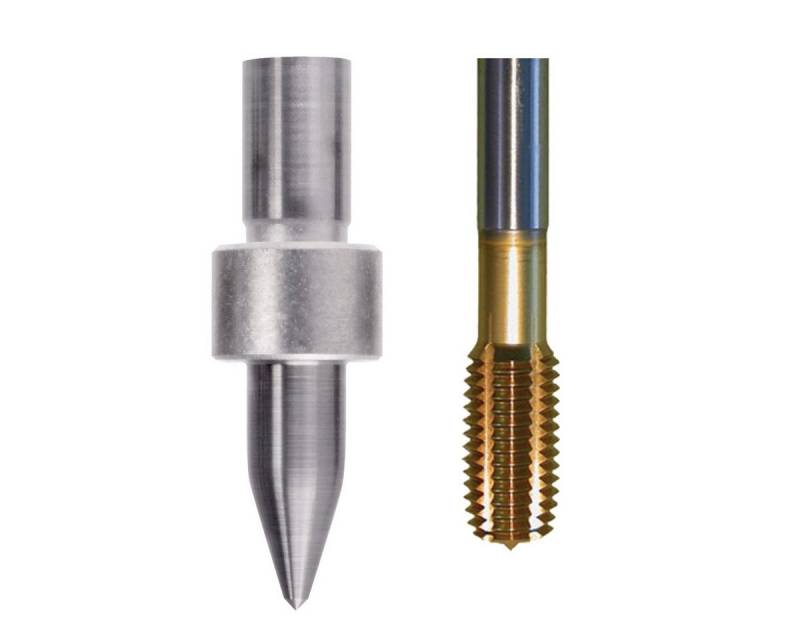 Optimum Universalbohrer Optimum 3060045 Thermobohrer + Gewindeformer Gewinde Tool-Set CUT M5 von Optimum