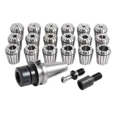 Spannzangenfutter-Set ISO30/ER32 21-teilig von Optimum