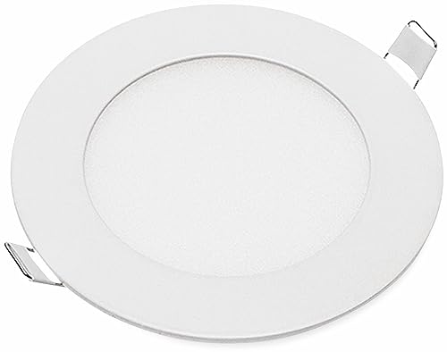 OPTONICA LED-Einbauleuchte 2601, 6 W, 440 lm, 6000K,rund, 95 RA, weiß von Optonica