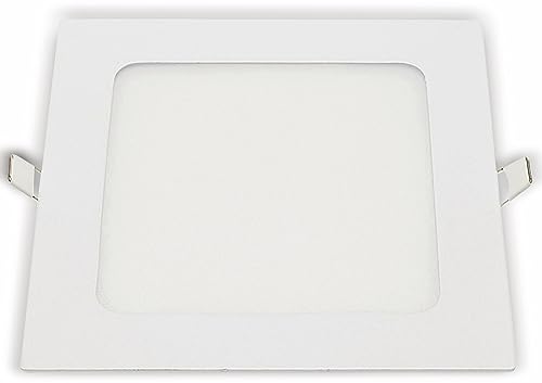 Optonica LED-Einbauleuchte 2631, 18 W, 1500 lm, 4200K, eckig, 95 RA, weiß von Optonica