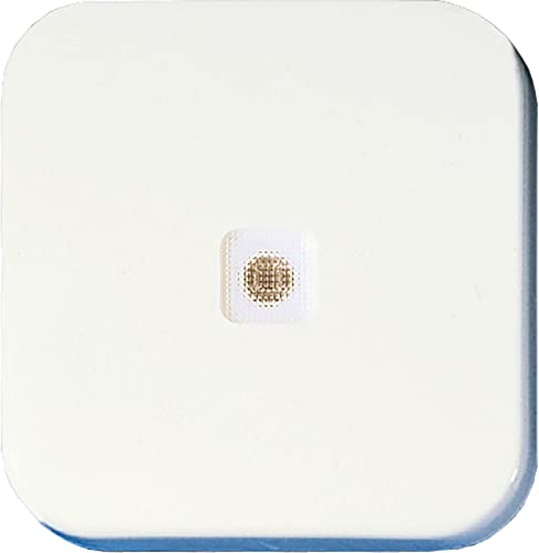 OPUS Flächenwippe mit Transparenter Linse Reinweiß OPUS 1 - Für Schalter und Taster, Passend für alle OPUS 1-Abdeckrahmen, Schlagzäh, Halogenfrei, VDE Geprüft von Opus