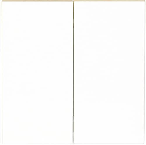 Opus 514.424.37 55-Serienwi, blank, pw polarweiß Serienwippe von Opus