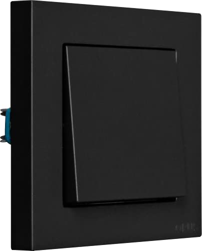 OPUS® 55 Taster Komplettgerät Rahmen Kubus, Farbe anthrazit-seidenglanz von Opus