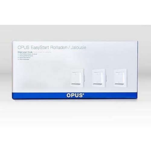 OPUS® EasyStart Jalousie - Zentrale Rollladensteuerung polarweiß von Opus