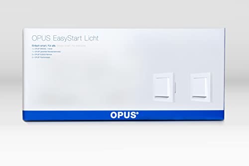 OPUS® EasyStart Licht - Zusätzlicher Lichtschalter polarweiß von Opus