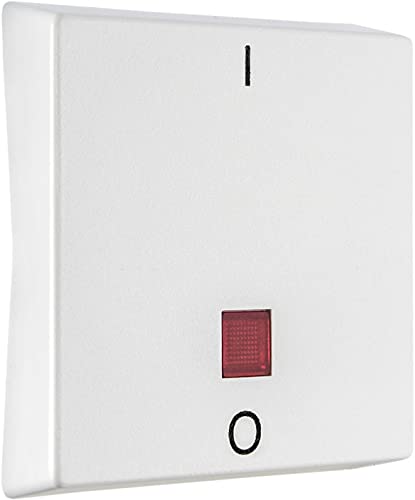 OPUS® RESIST Flächenwippe Ausführung "l-0" mit rotem Signalauge, Farbe reinweiß von Opus