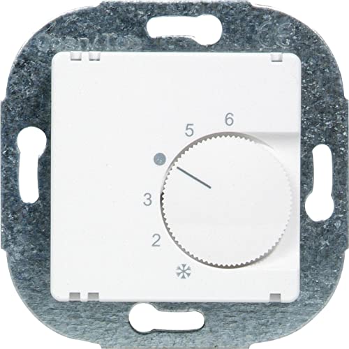 Opus 512.942.37 RTR,Wechs, Absenk, pw Raumtemperaturregler, Wechsler, polarweiß von Opus