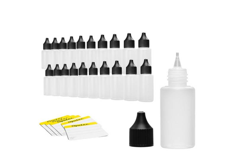 Oputec Kanister 20 x 30 ml Dosierflaschen Tropfflaschen, weiche PE Kunststoff-Flaschen (Spar-Set) von Oputec