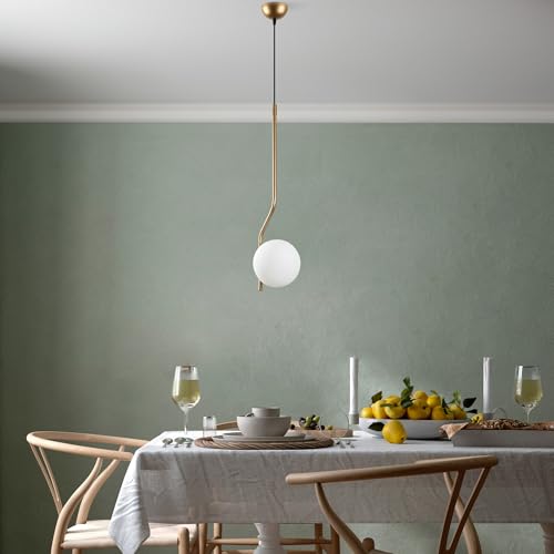 Elegant Gold Chandelier, Adjustable Height 70-100 cm, Metal Body with Glass Cap, Ø15 cm, E27 Socket, Perfect for Modern Home Décor, IP20 Rated Elegant Gold Chandelier, Adjustable Height 70-100 cm, Metal Body with Glass Cap, Ø15 cm, E27 Socket, Perfect for Modern Home Décor, IP20 Rated von Opviq