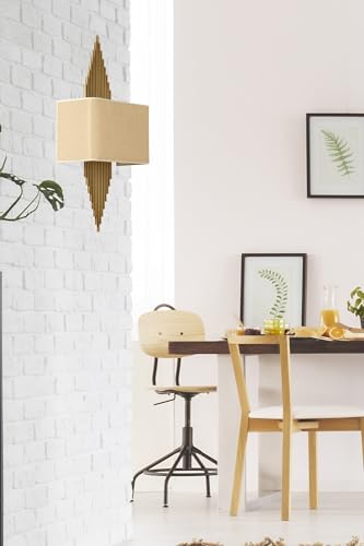 Elegant Wall Lamp with Metal Body & Fabric Cap, Gold & Beige, 65 cm Height | 1 x 3.15W LED, Battery Operated, IP20 | Stylish Lighting for Home Decor Elegant Wall Lamp with Metal Body & Fabric Cap, Gold & Beige, 65 cm Height | 1 x 3.15W LED, Battery Operated, IP20 | Stylish Lighting for Home Decor von Opviq