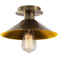 Opviq Deckenleuchte Berceste bronze Metall B/H/T/L/D: ca. 24x12x24x24x24 cm E27 1 Brennstellen von Opviq