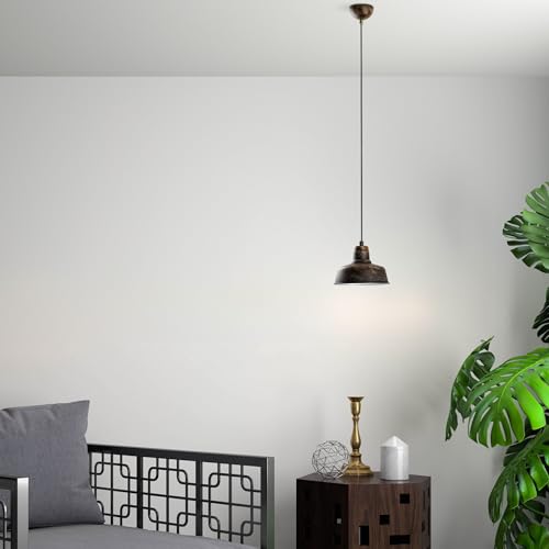 Opviq Elegant Adjustable Chandelier, Antiquation Finish, Ø19 cm, Height 21-108 cm | Metal Body, E27 Socket, 90 cm Cable | Perfect for Modern Living Spaces Opviq Elegant Adjustable Chandelier, Antiquation Finish, Ø19 cm, Height 21-108 cm | Metal Body, E27 Socket, 90 cm Cable | Perfect for Modern Living Spaces von Opviq
