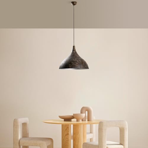 Opviq Elegant Adjustable Chandelier, Antiquation Finish, Ø41 cm | Metal Body, Height 42-133 cm, 1 x E27 Max 40W | Perfect for Modern Living Spaces Opviq Elegant Adjustable Chandelier, Antiquation Finish, Ø41 cm | Metal Body, Height 42-133 cm, 1 x E27 Max 40W | Perfect for Modern Living Spaces von Opviq