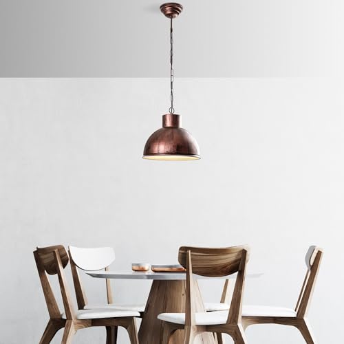 Opviq Elegant Copper Chandelier, Adjustable Height 128 cm, 32 cm Diameter | Iron Body, E27 Socket, IP20 | Perfect for Modern Living Spaces, Stylish Lighting Opviq Elegant Copper Chandelier, Adjustable Height 128 cm, 32 cm Diameter | Iron Body, E27 Socket, IP20 | Perfect for Modern Living Spaces, Stylish Lighting von Opviq