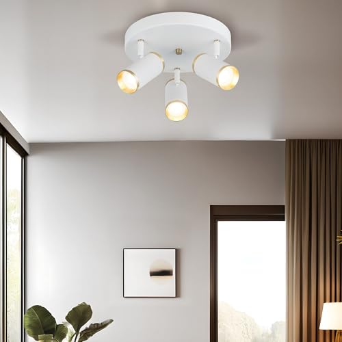 Opviq Elegant Metal Chandelier with Antique Lacquer Finish, Ø5.5 cm Cap, 3 x GU10 Bulbs Included, 220-240V, Perfect for Modern Living Spaces, IP20 Rated Opviq Elegant Metal Chandelier with Antique Lacquer Finish, Ø5.5 cm Cap, 3 x GU10 Bulbs Included, 220-240V, Perfect for Modern Living Spaces, IP20 Rated von Opviq