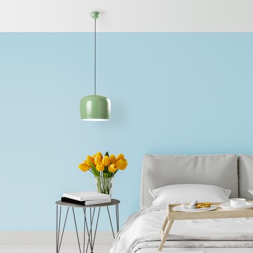 Opviq Elegant Mint Chandelier, Adjustable Height 24-114 cm, Metal Body, Ø23 cm Shade, E27 Socket, Perfect for Modern Decor | Stylish Lighting Solution Opviq Elegant Mint Chandelier, Adjustable Height 24-114 cm, Metal Body, Ø23 cm Shade, E27 Socket, Perfect for Modern Decor | Stylish Lighting Solution von Opviq