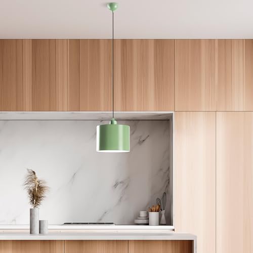 Opviq Elegant Mint Chandelier, Adjustable Height 25-110 cm, Metal Body, Ø20 cm Shade, E27 Socket, Perfect for Modern Living Spaces, Stylish & Functional Design Opviq Elegant Mint Chandelier, Adjustable Height 25-110 cm, Metal Body, Ø20 cm Shade, E27 Socket, Perfect for Modern Living Spaces, Stylish & Functional Design von Opviq