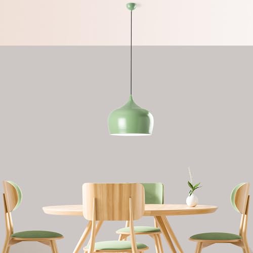 Opviq Elegant Mint Chandelier, Adjustable Height 36-125 cm, Metal Body, Ø28 cm Shade, E27 Socket, Perfect for Modern Spaces, Stylish & Functional Design Opviq Elegant Mint Chandelier, Adjustable Height 36-125 cm, Metal Body, Ø28 cm Shade, E27 Socket, Perfect for Modern Spaces, Stylish & Functional Design von Opviq