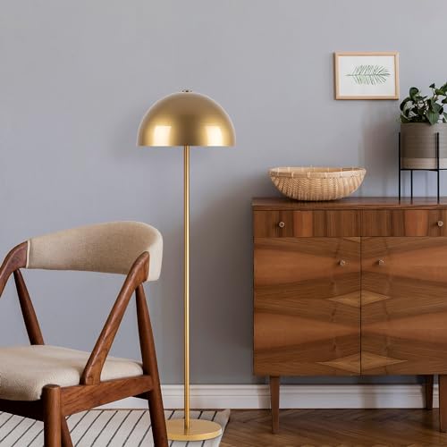 Opviq Fulgor Metall Stehleuchte | Gold | 40x40x154cm | E27 Max 40W von Opviq