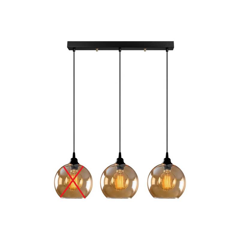 Opviq Hängelampe Gold 022 Hängeleuchte Leuchte Lampe Siehe Text/Foto B-Ware von Opviq