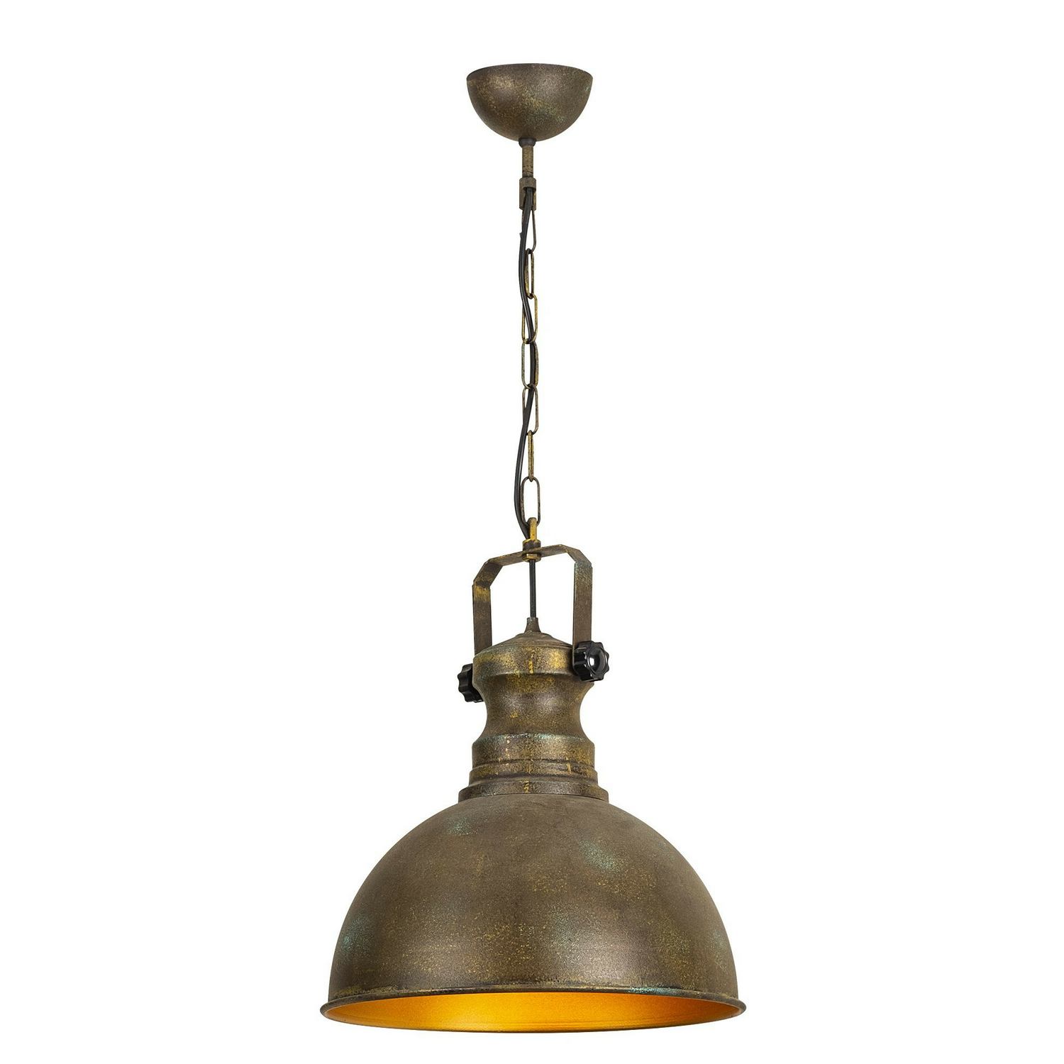 Opviq Hängelampe Pendelleuchte Saglam 3710 Leuchte Gold Antik Metall Holz ø31cm B-Ware Opviq Hängelampe Pendelleuchte Saglam 3710 Leuchte Gold Antik Metall Holz ø31cm B-Ware von Opviq