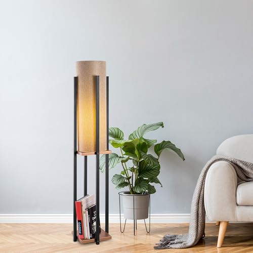 Opviq Lampana Stehleuchte | Metallkörper | Schwarzes Kupfer von Opviq