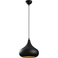 Opviq Pendelleuchte Saglam gold schwarz Metall B/H/T/L/D: ca. 30x126x30x30x30 cm E27 1 Brennstellen von Opviq