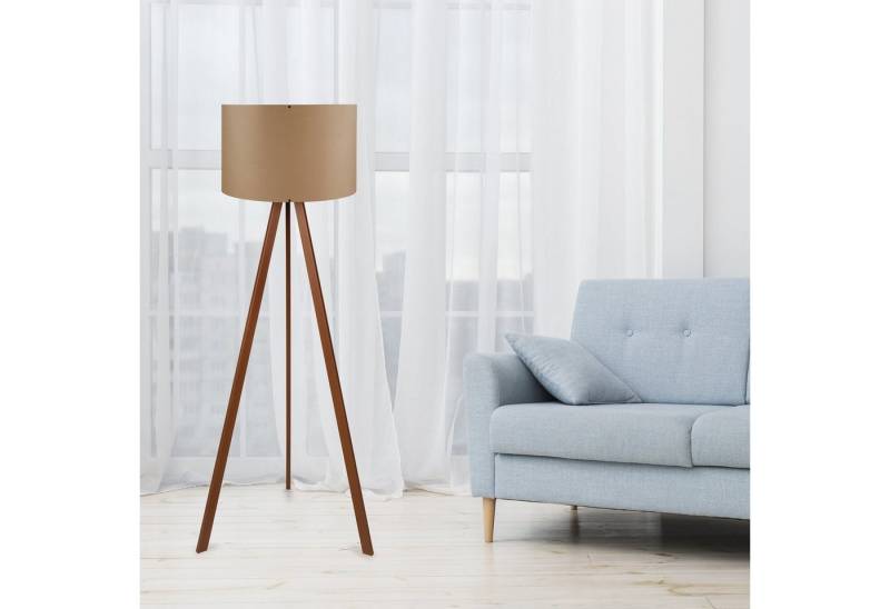 Opviq Stehlampe 70% MDF / 30% PVC FABRIC, 38 x 140 cm N2479 von Opviq