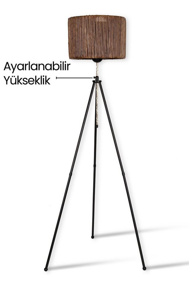 Opviq Stehlampe HM259HMY, Antiquation, Metallkörper von Opviq