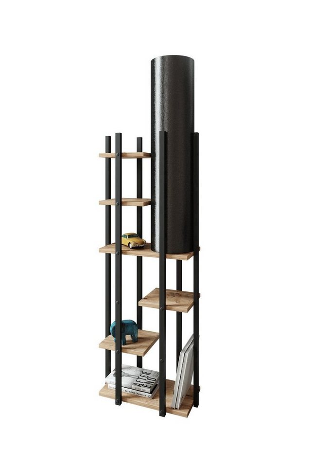 Opviq Stehlampe PARTICLE BOARD BODY, 160 cm x 45 cm x 25 cm H1158 von Opviq