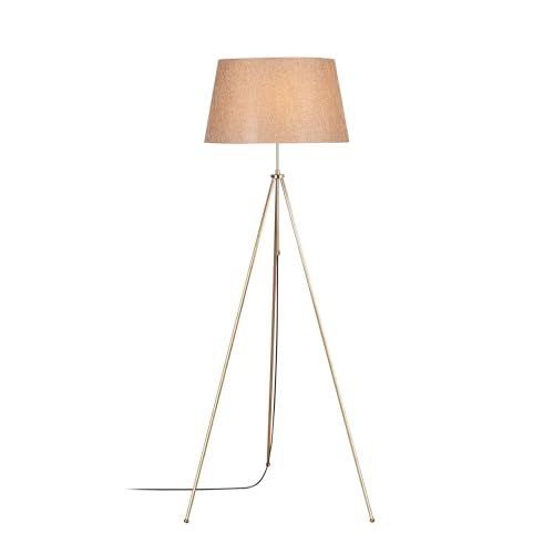 Opviq Tatum Stehleuchte | Vintage Hellbraun | Metallkörper Opviq Tatum Stehleuchte | Vintage Hellbraun | Metallkörper von Opviq