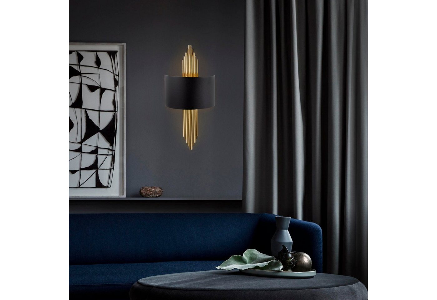 Opviq Wandleuchte METAL BODY, 35 x 10 x 22 cm V1345 von Opviq